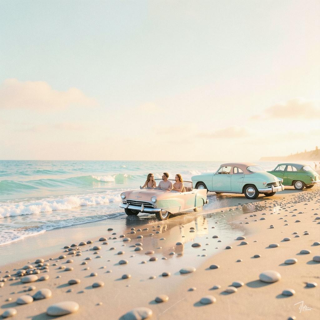 The Pebbles of Nice, the Sand of Juan