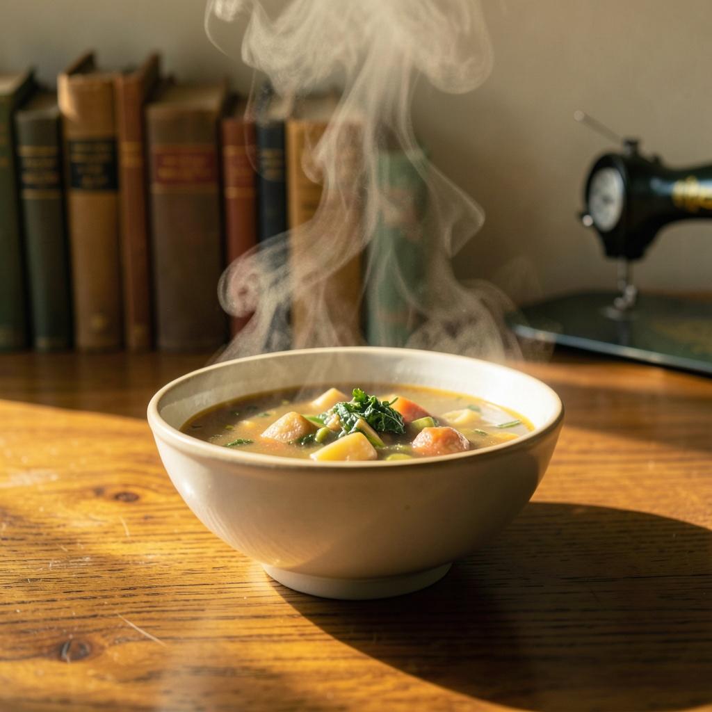 La soupe, la Daf et le Limbourg - bol de soupe - 72 BPM
