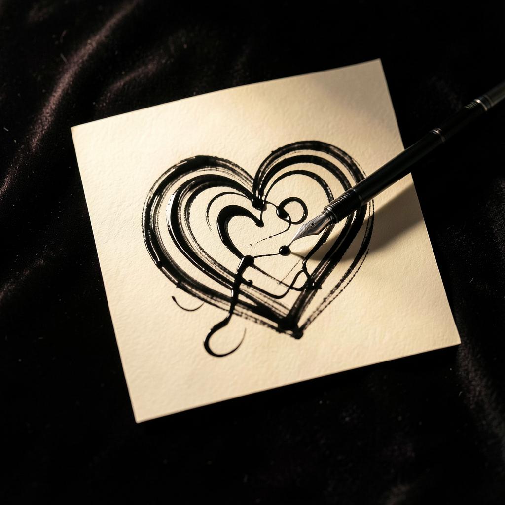 Corazón de tinta