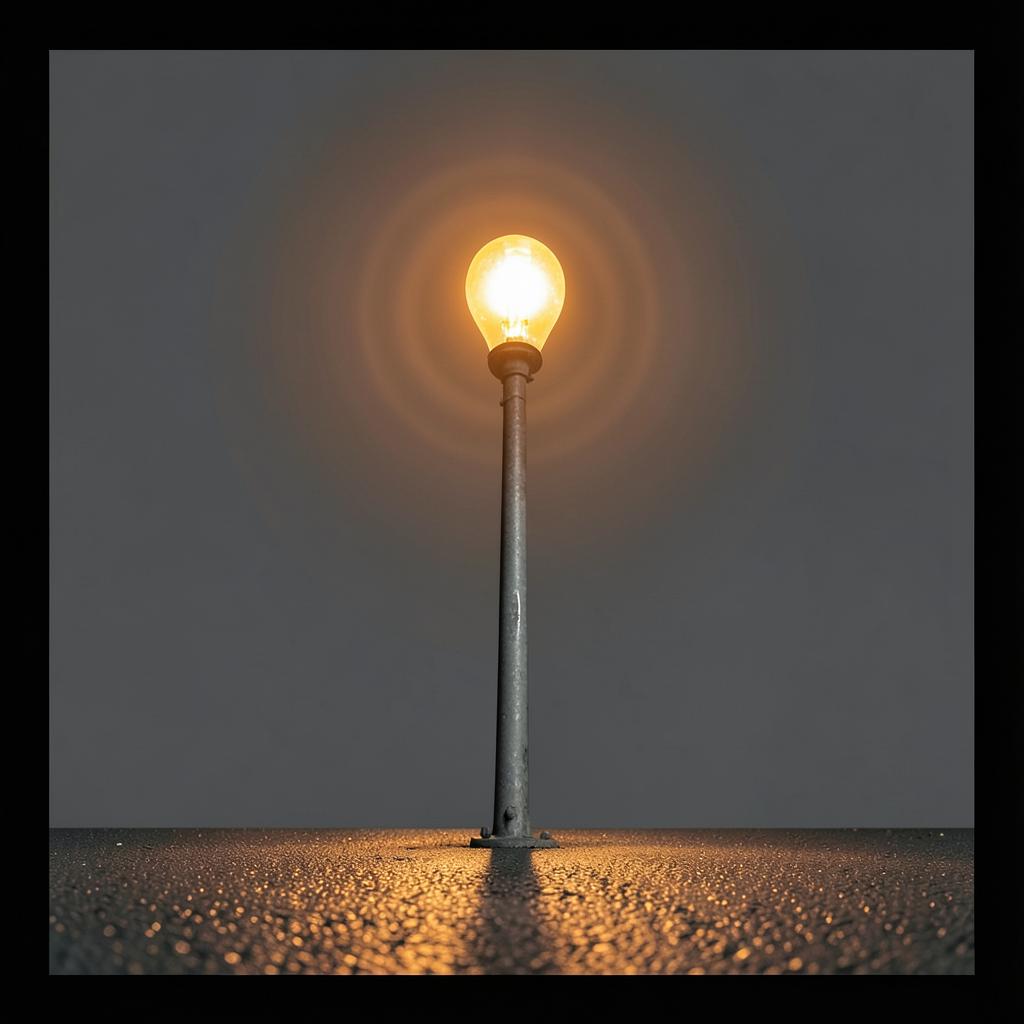 Sinaran Lampu Jalan