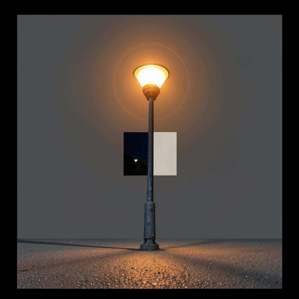 Sinaran Lampu Jalan