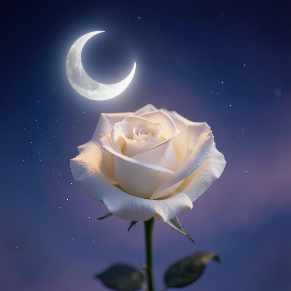 منال والقمر