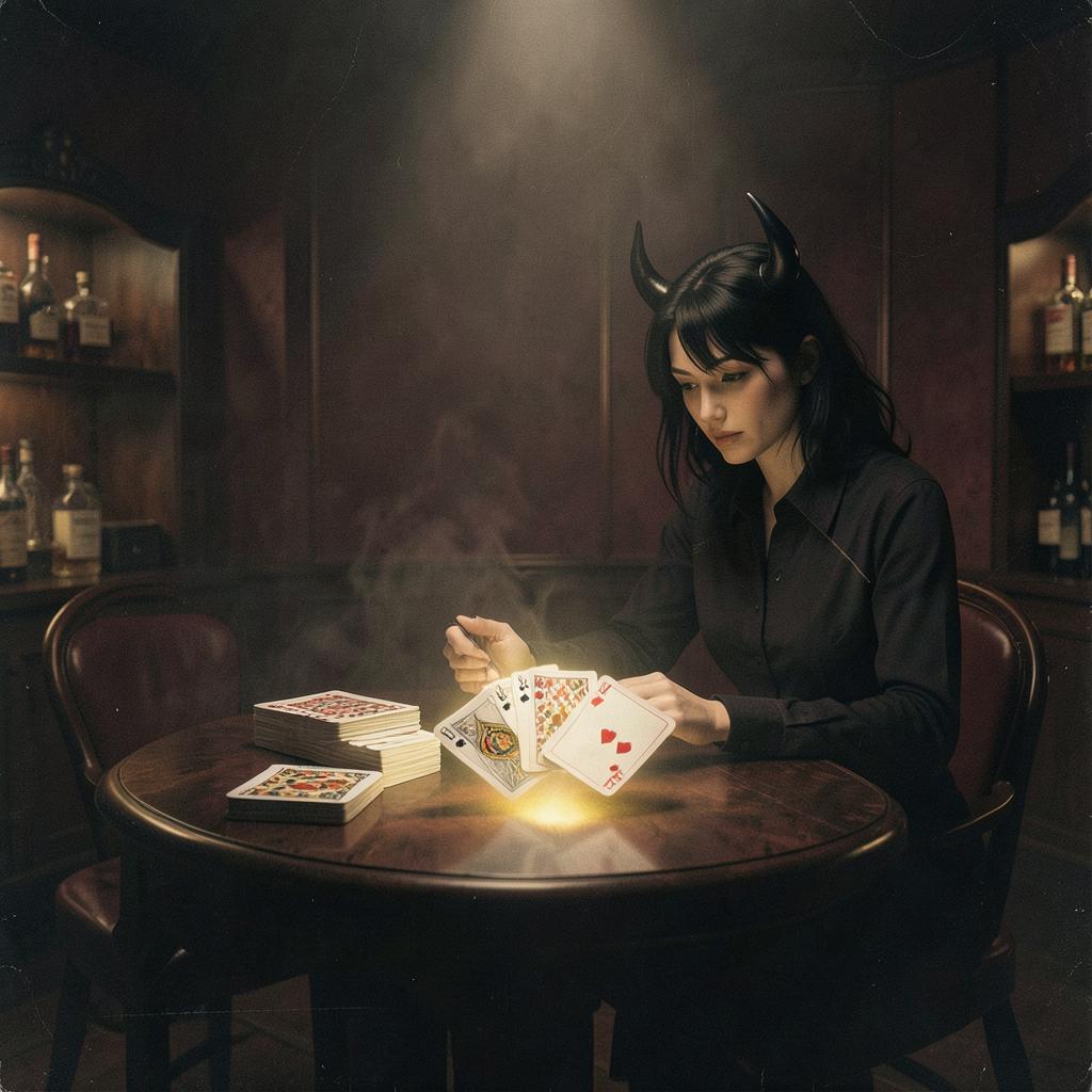 Devils hand