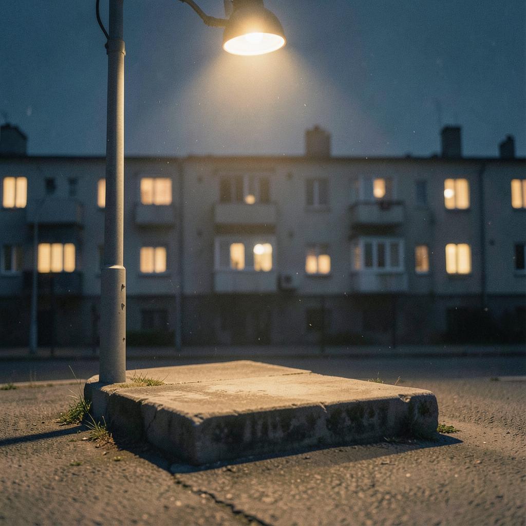 Lampu teras tetangga
