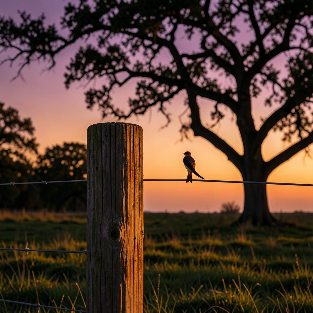 When Evening Saddles the Sky
