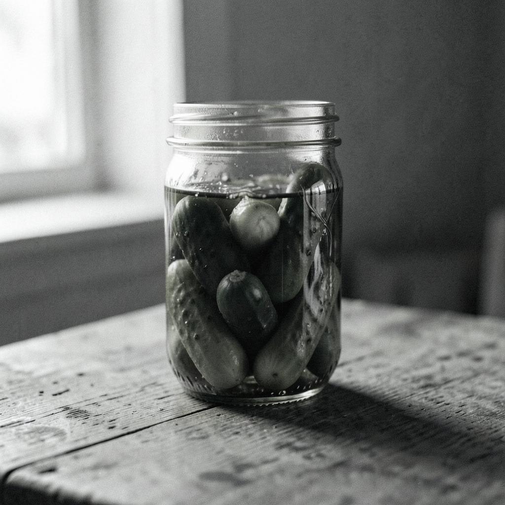 My pickle makin friend